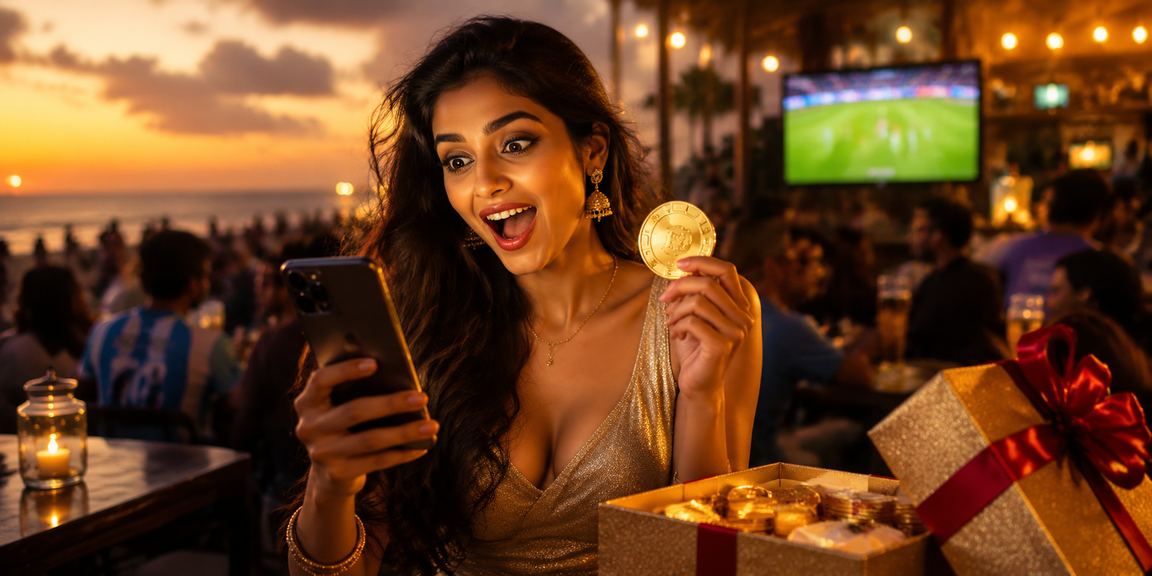 Night market near Chennai Marina Beach with cricket fans and betting