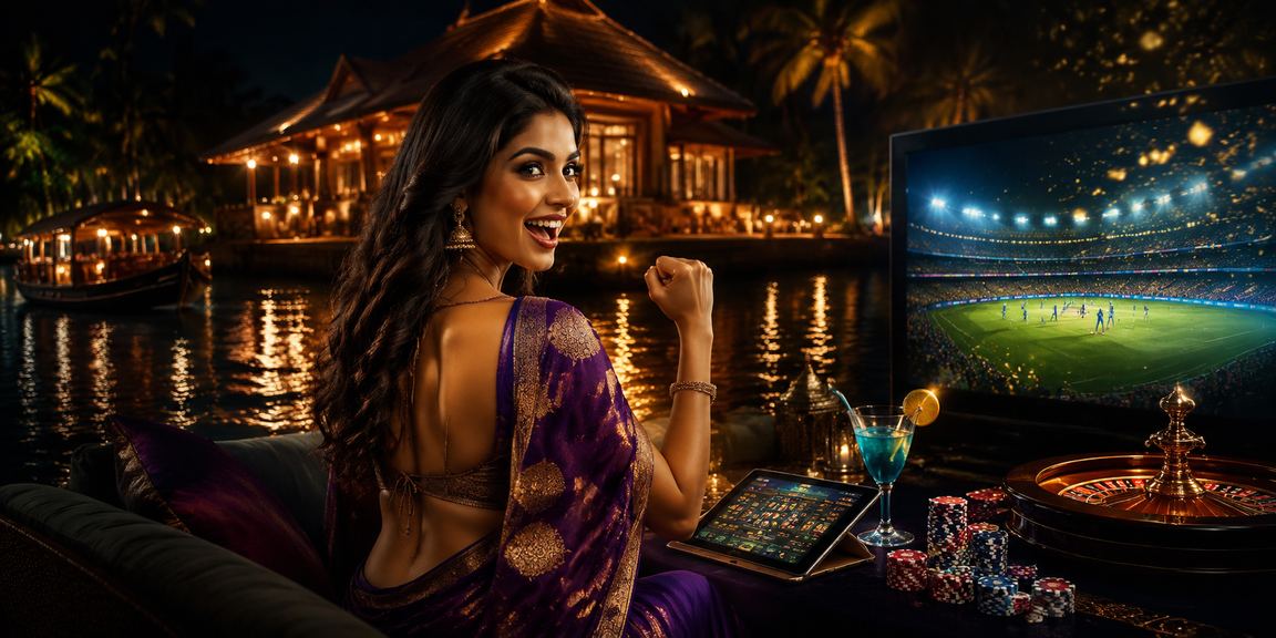Responsible gaming promotional image with mobile app in Kerala